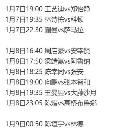 多哈冠军赛国乒首轮直播赛程：向鹏战张本智和，王曼昱VS大藤沙月__多哈冠军赛国乒首轮直播赛程：向鹏战张本智和，王曼昱VS大藤沙月
