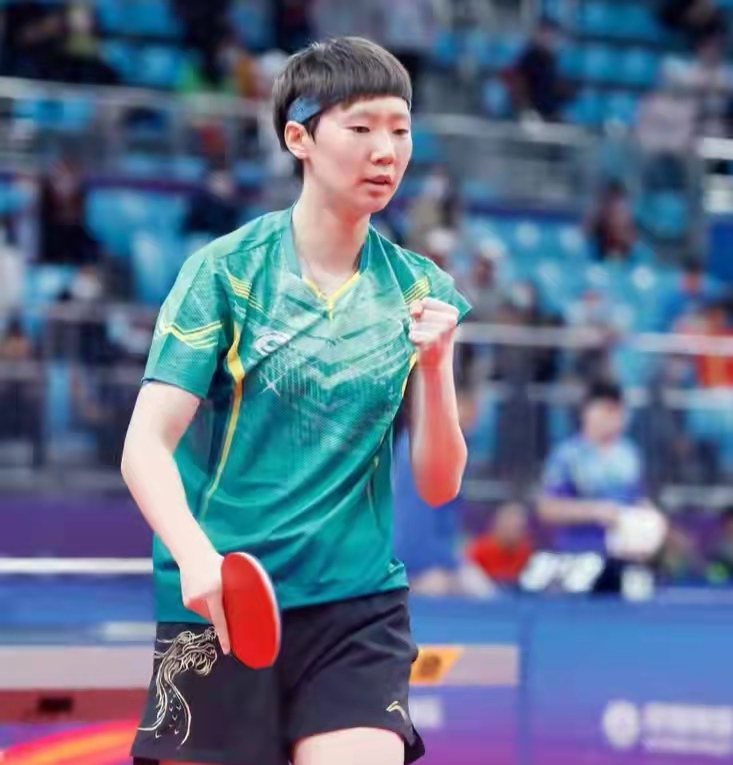 乒乓球莎莎对战藤的视频_乒乓球莎莎_