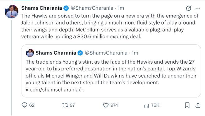 吹杨被交易至奇才！掏出手机起身离场 落寞背影预示老鹰时代落幕__吹杨被交易至奇才！掏出手机起身离场 落寞背影预示老鹰时代落幕