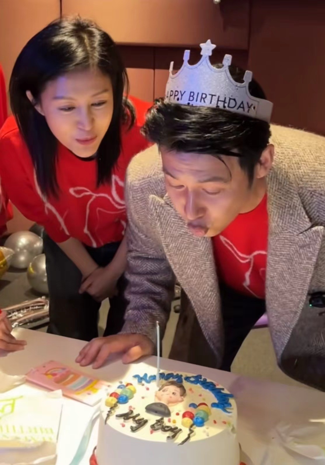 陆毅隔空示爱鲍蕾_陆毅老婆鲍蕾身高_